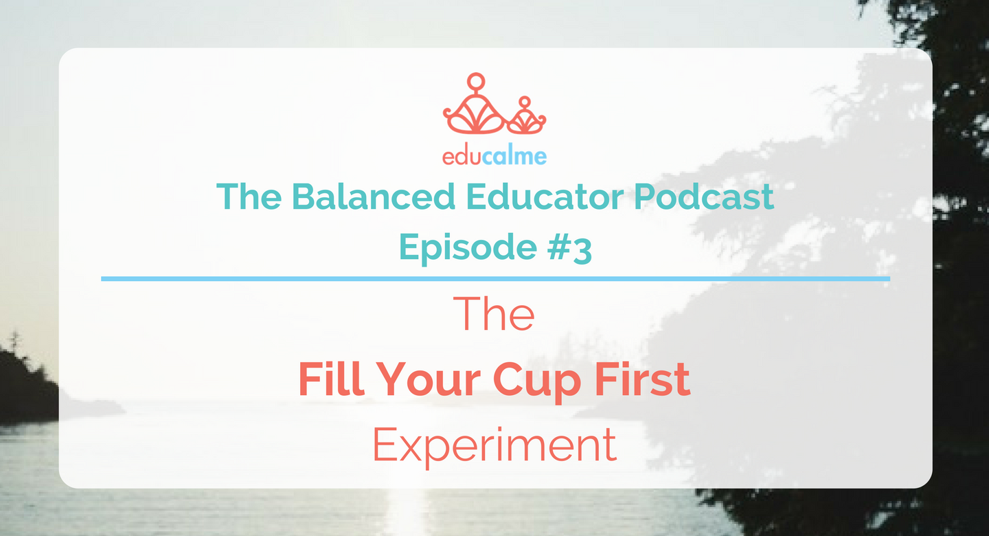 TBE #003: The Fill Your Cup First Experiment