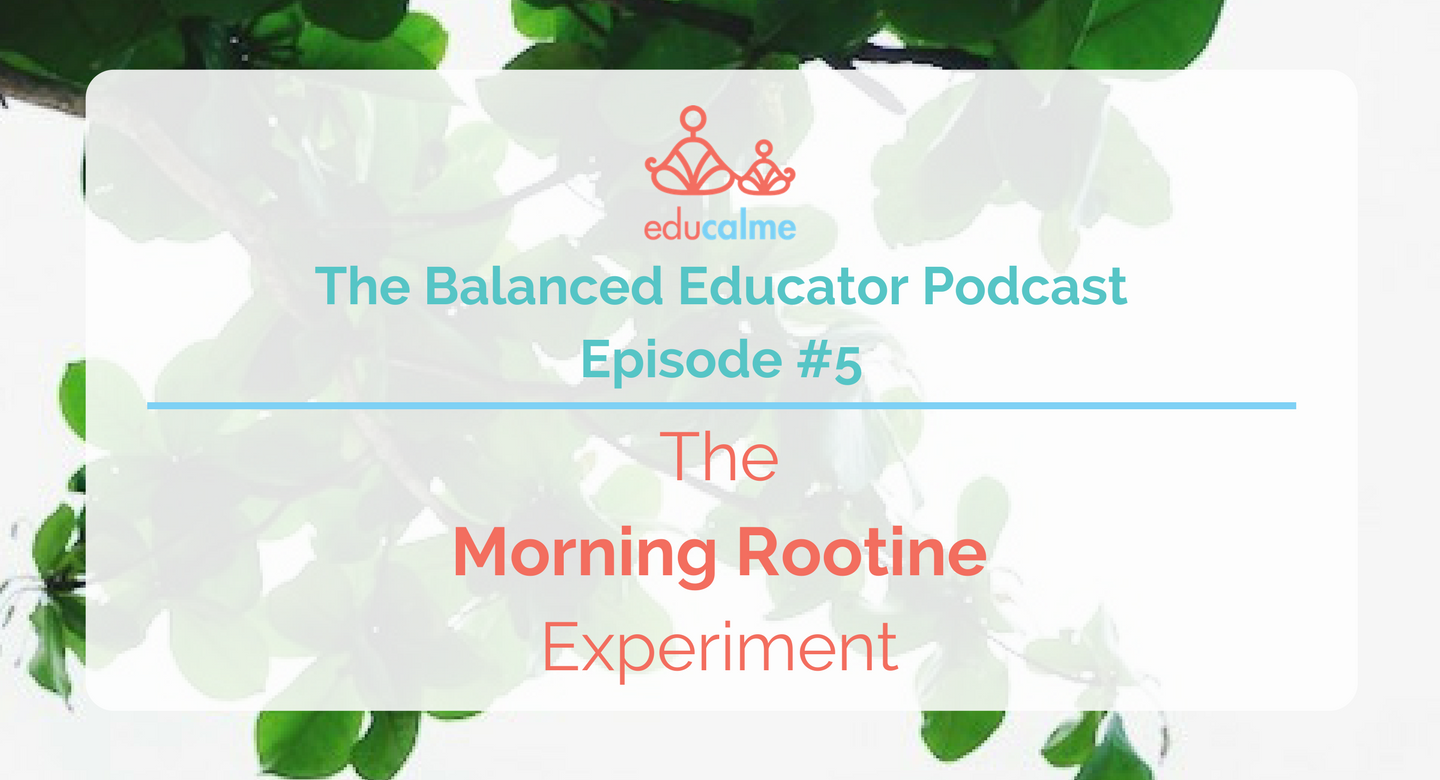 TBE #005: The Morning Rootine Experiment
